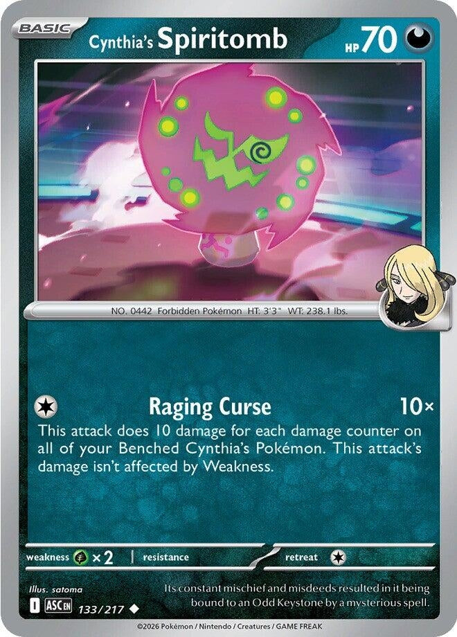 Cynthia's Spiritomb (133/217) (ASC)