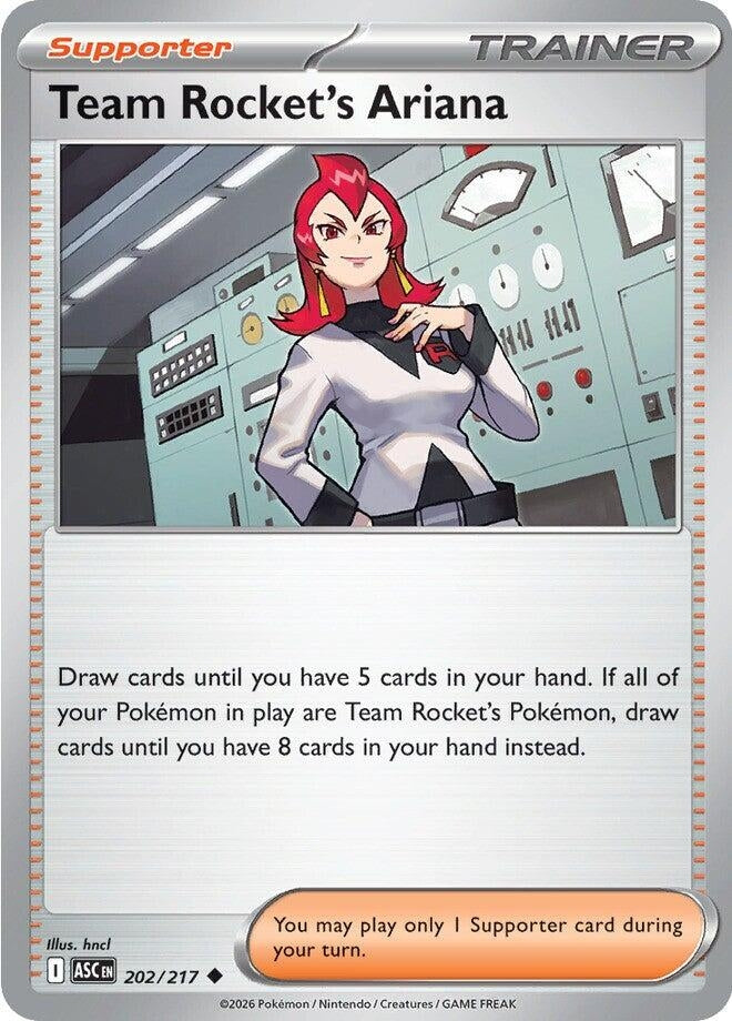 Team Rocket's Ariana (202/217) (ASC)
