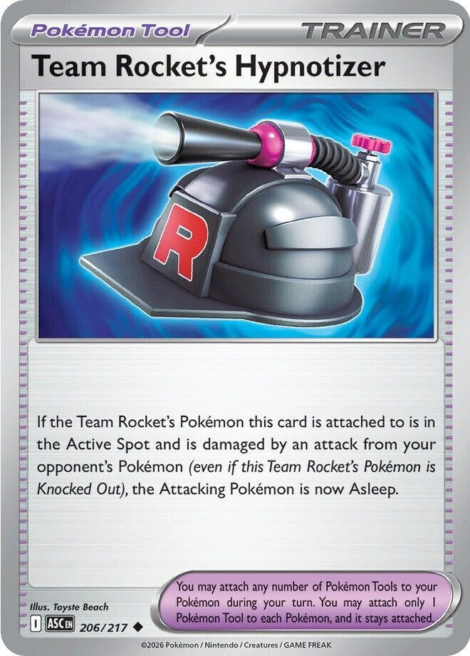 Team Rocket's Hypnotizer (206/217) (ASC)