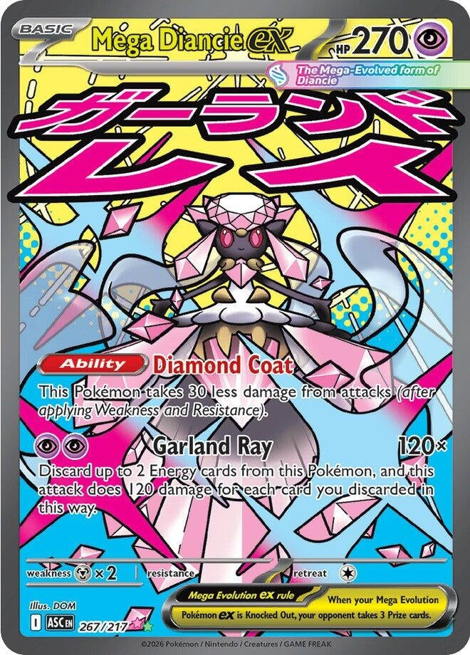 Mega Diancie ex (267/217) (ASC)