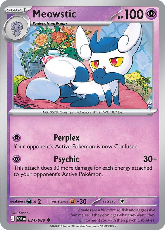 Meowstic (034/088) (POR)