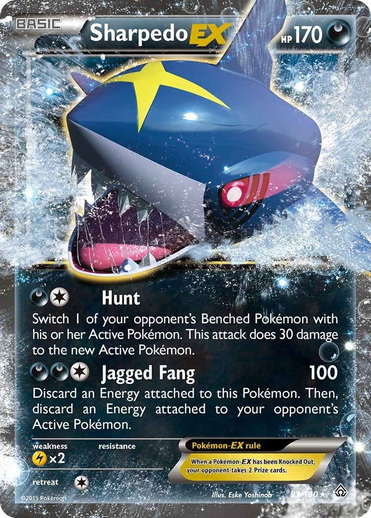 Sharpedo EX (91/160) (PRC)