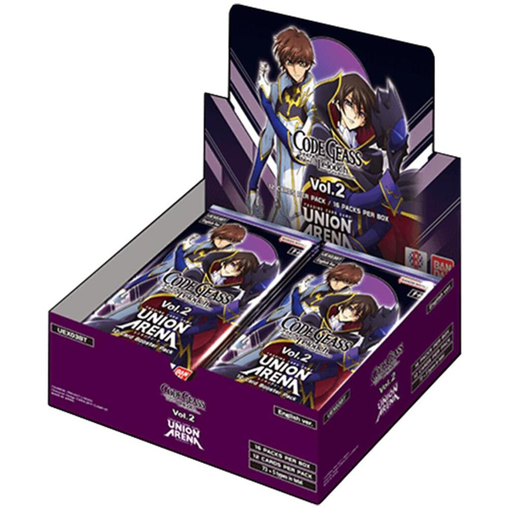 Union Arena TCG: Code Geass Lelouch of the Rebellion Volume. 2 Booster Box