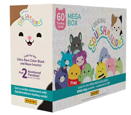 2024 PANINI SQUISHMALLOWS TRADING CARDS MEGA BOX