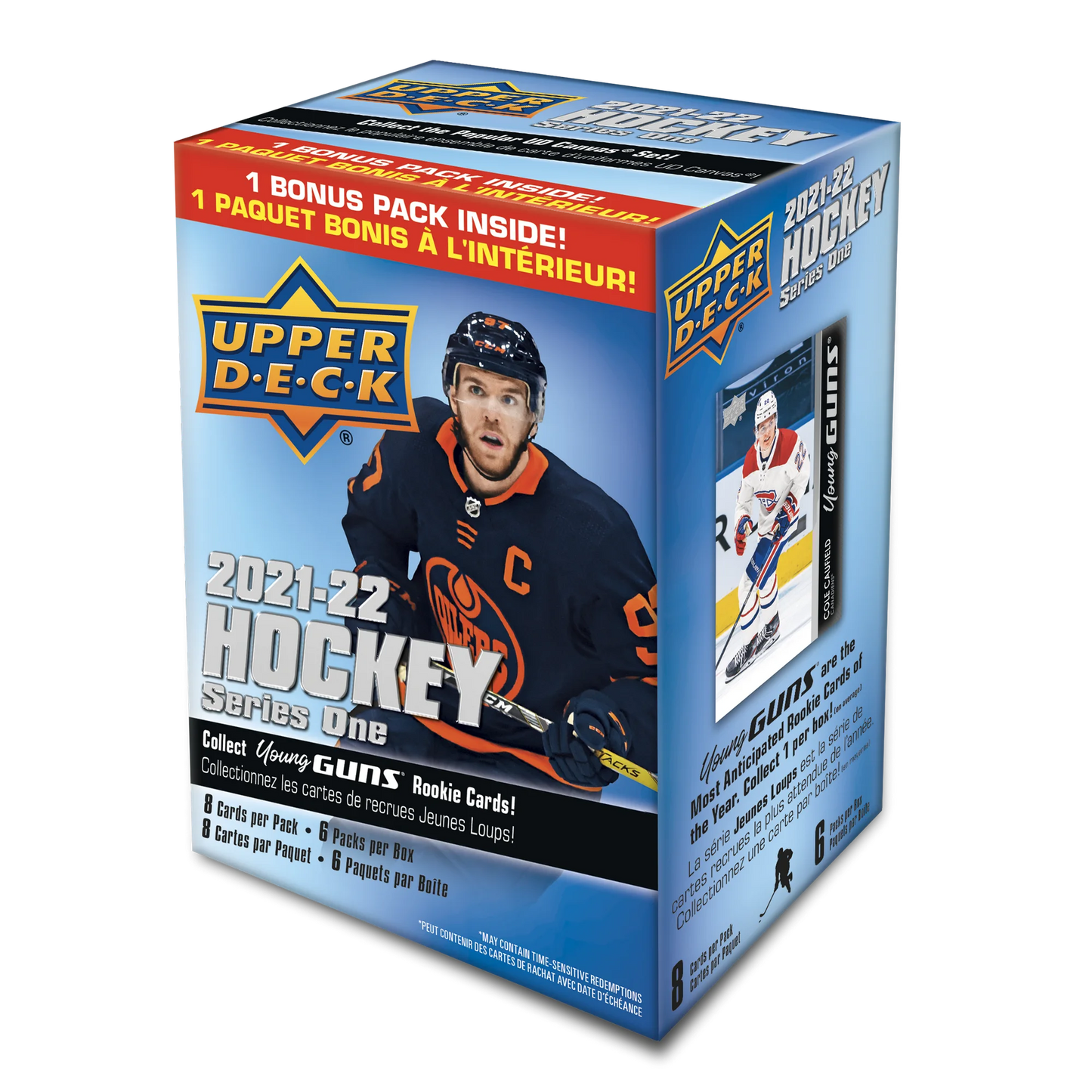 2021-22 Upper Deck Series 1 Hockey Cards Mass Blaster Box