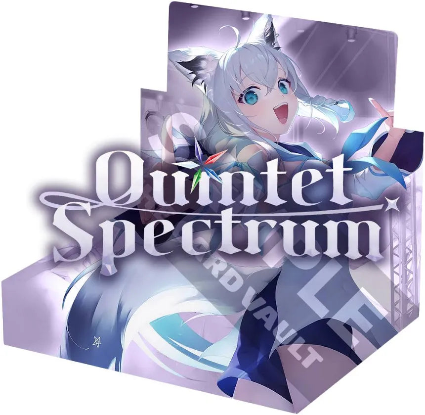 Hololive Card Game: Quintet Spectrum
Booster Box