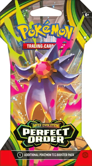 Pokemon: Mega Evolutions Perfect Order Sleeved Booster Pack