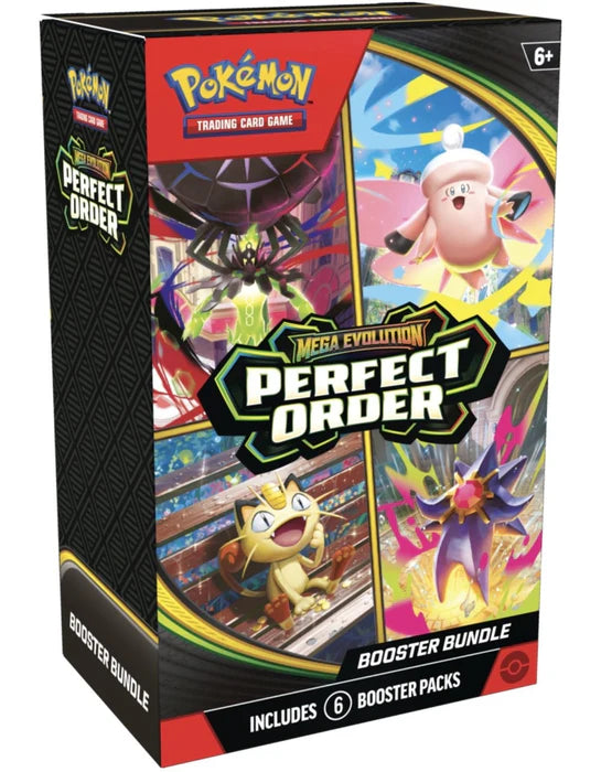 Pokemon: Mega Evolutions Perfect Order Booster Bundle