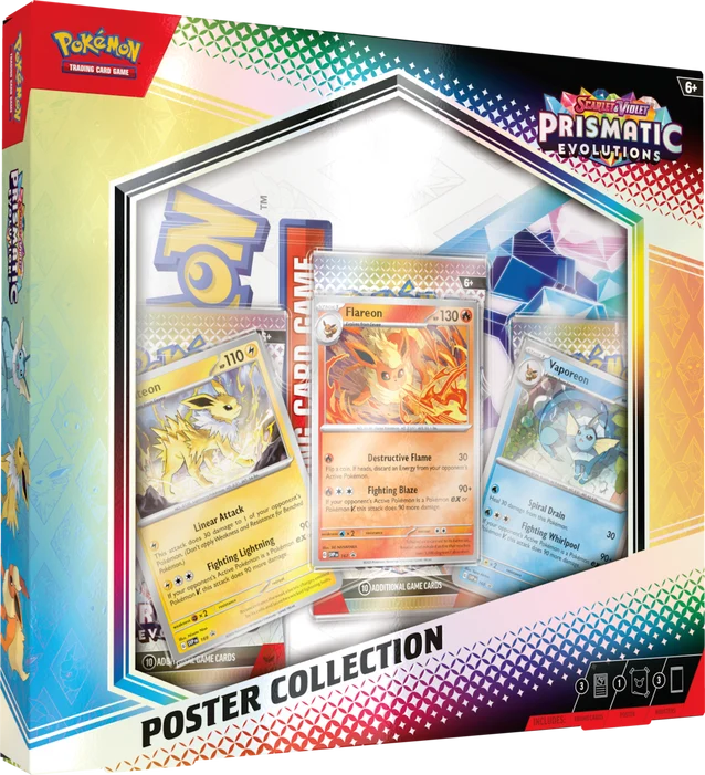 Pokemon: Prismatic Evolutions Poster Collection