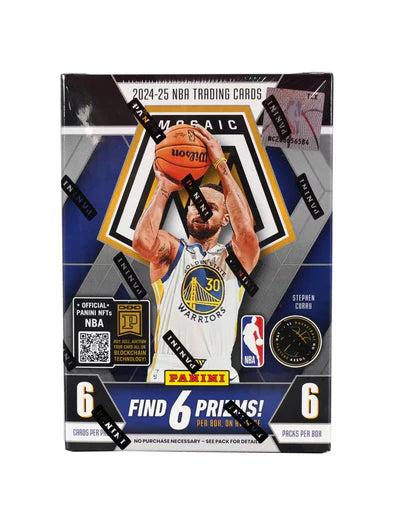 2024-25 Panini Mosaic Basketball Trading Cards Blaster Box