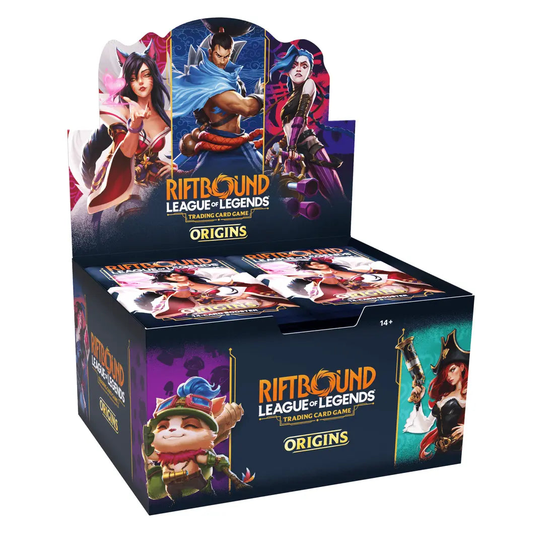 Riftbound League of Legends TCG Origins Booster Display (Pre-Order)