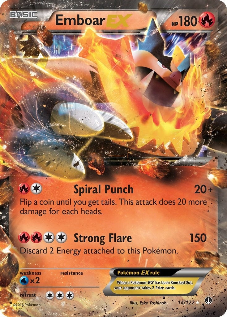 Emboar EX (14/122) (BKP)