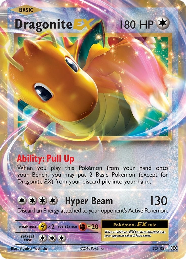 Dragonite EX (72/108) (EVO)