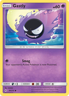 Gastly (68) (68/214) (SM10)