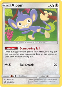 Aipom (169/236) (SM12)