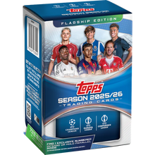 2025-26 Topps UEFA Club Competitions Soccer Blaster Value Box