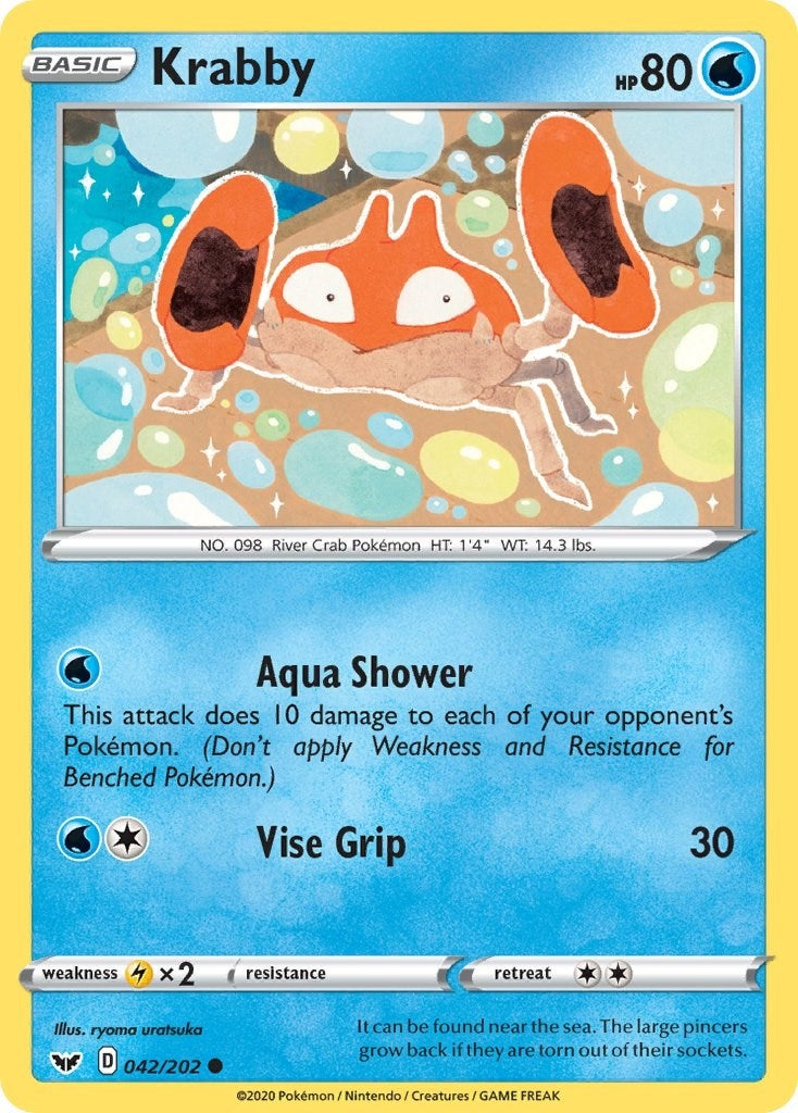 Krabby (042) (042/202) (SWSH01)