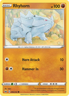 Rhyhorn (096) (096/202) (SWSH01)