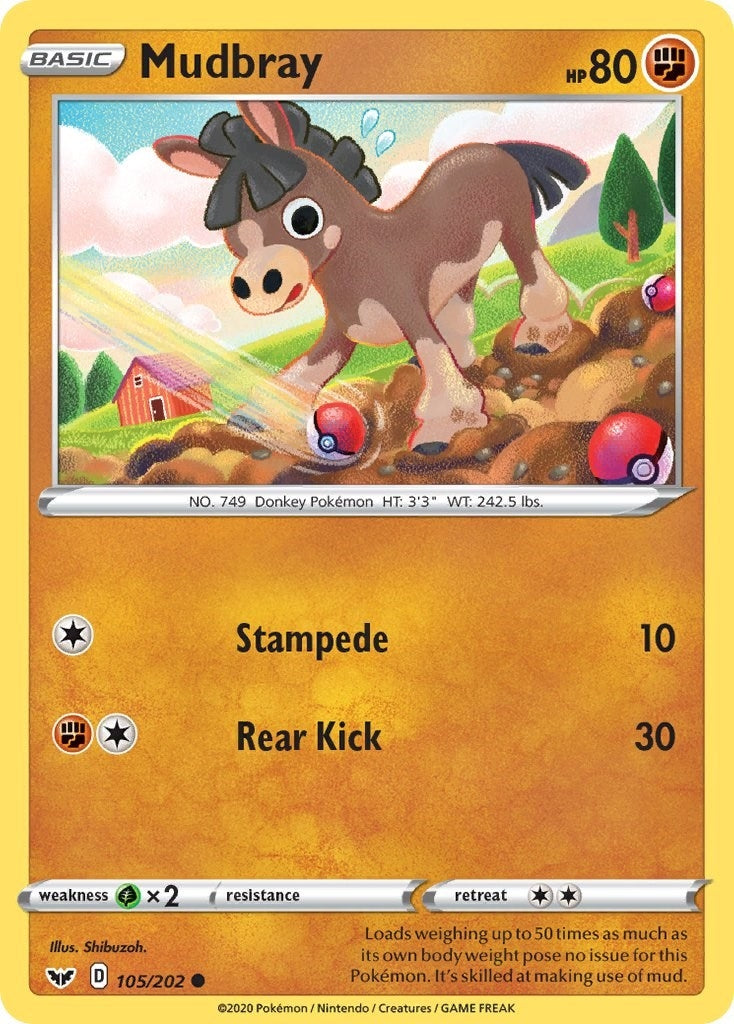 Mudbray (105/202) (SWSH01)