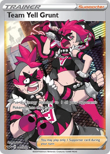 Team Yell Grunt (Full Art) (202/202) (SWSH01)