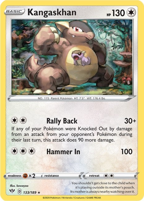 Kangaskhan (133/189) (SWSH03)