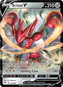 Scizor V (118/189) (SWSH03)