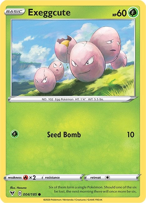 Exeggcute (004/185) (SWSH04)