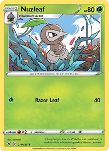 Nuzleaf (011/185) (SWSH04)