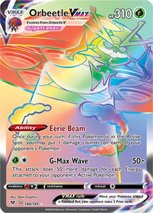 Orbeetle VMAX (Secret) (186/185) (SWSH04)