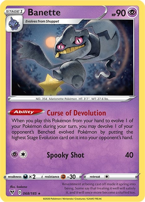 Banette (068/185) (SWSH04)
