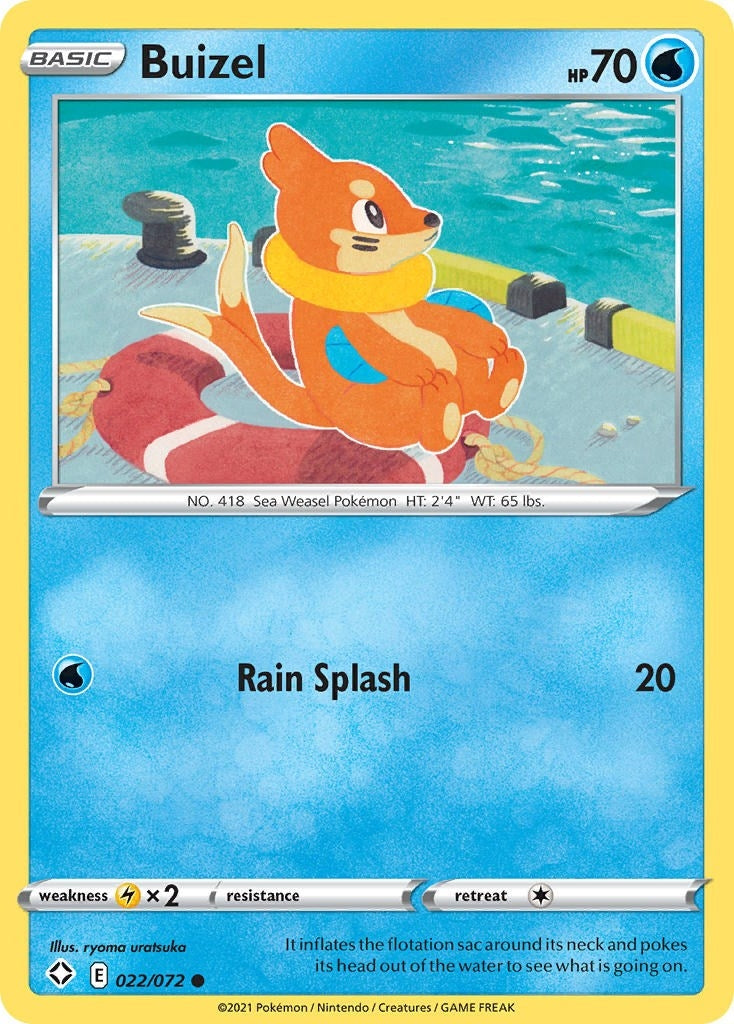 Buizel (022/072) (SHF)
