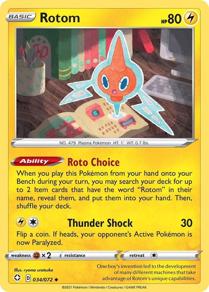 Rotom (034/072) (SHF)