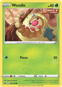 Weedle (001/198) (SWSH06)