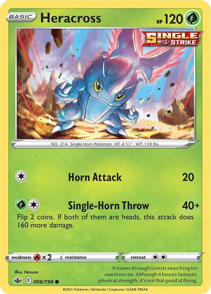Heracross (006/198) (SWSH06)