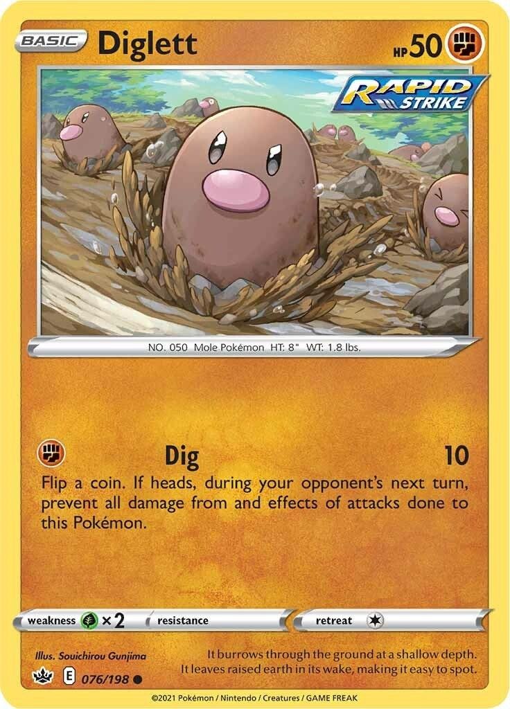 Diglett (076/198) (SWSH06)