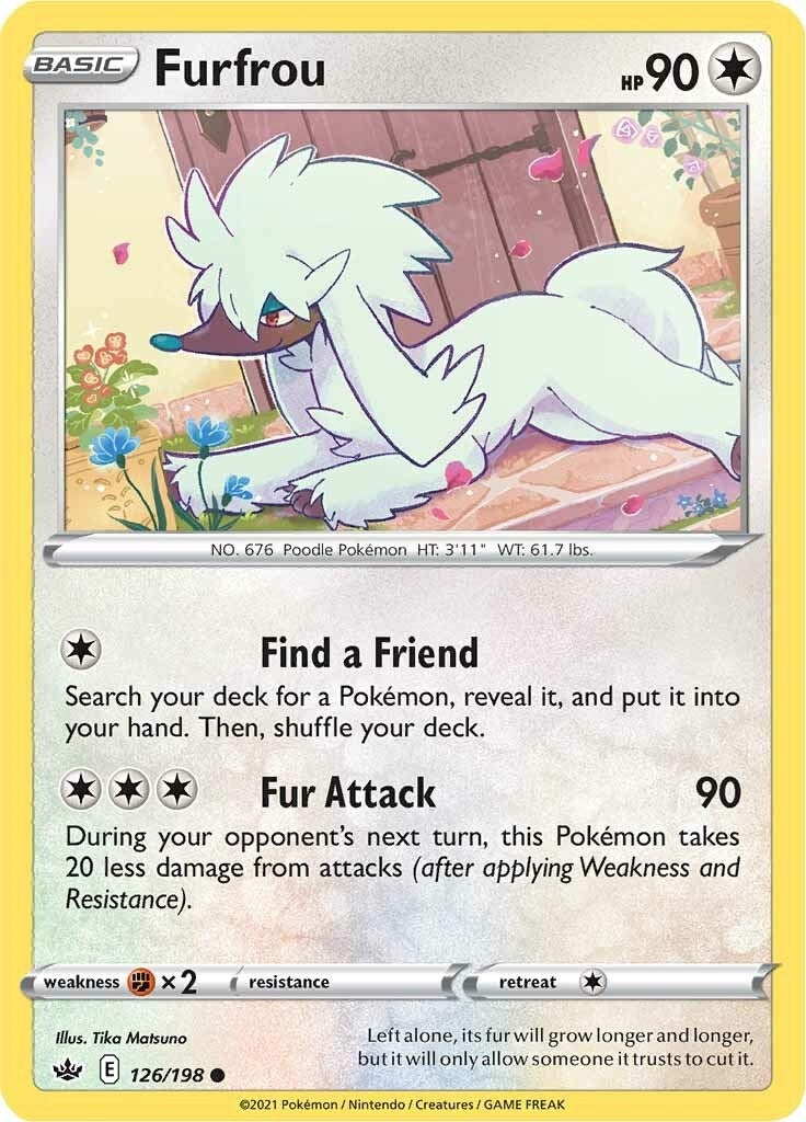Furfrou (126/198) (SWSH06)