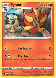 Pyroar (023/203) (SWSH07)
