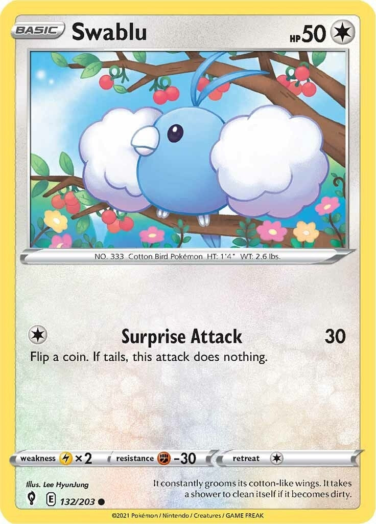 Swablu (132/203) (SWSH07)