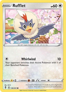 Rufflet (136/203) (SWSH07)