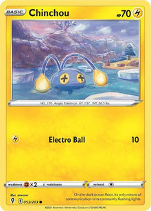 Chinchou (052/203) (SWSH07)