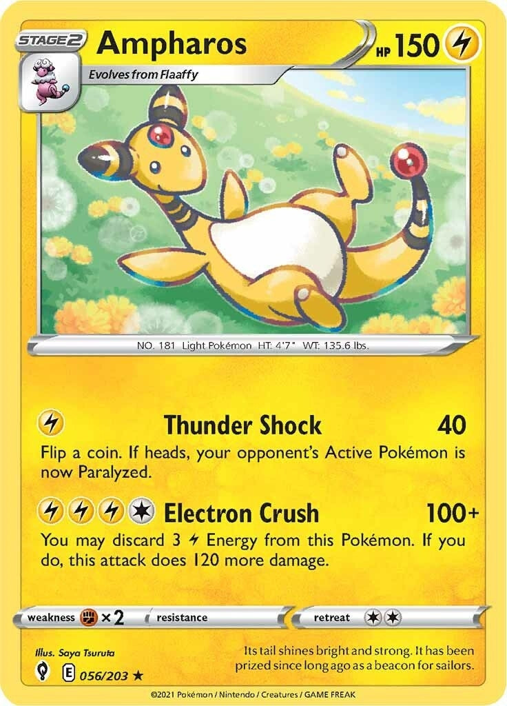 Ampharos (056/203) (SWSH07)