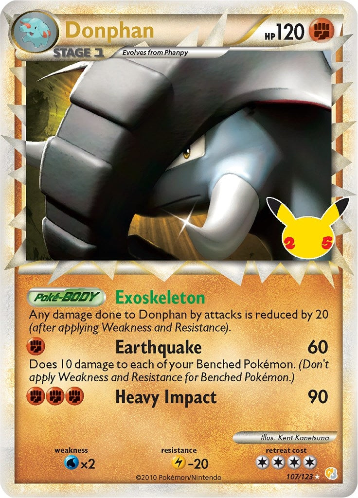 Donphan (Prime) (107/123) (CCC)