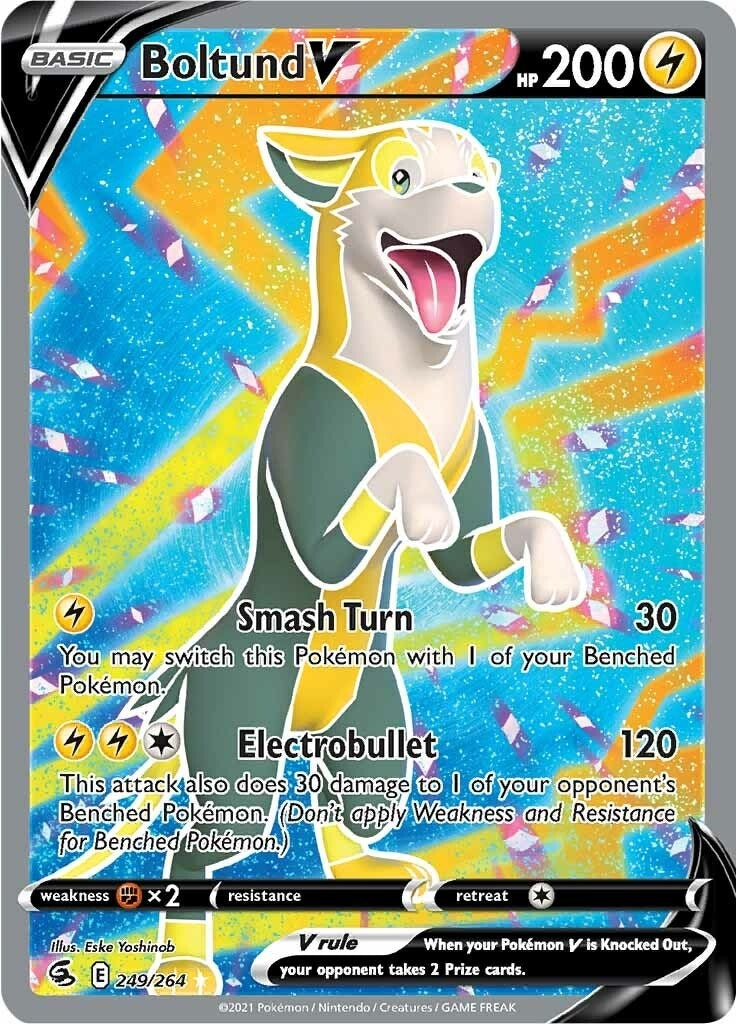 Boltund V (Full Art) (249/264) (SWSH08)