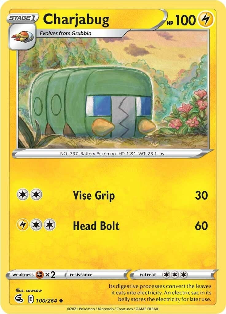 Charjabug (100/264) (SWSH08)