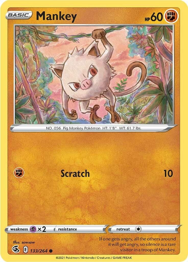 Mankey (133/264) (SWSH08)