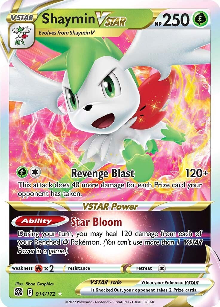 Shaymin VSTAR (014/172) (SWSH09)