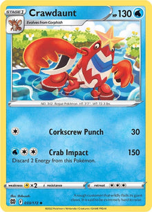 Crawdaunt (033/172) (SWSH09)