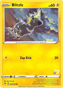 Blitzle - 053/185 (#30 Pikachu Stamped) (053/185) (BA22)