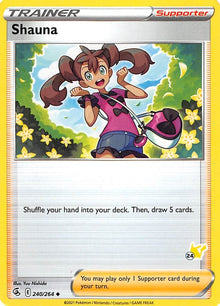 Shauna - 240/264 (#24 Pikachu Stamped) (240/264) (BA22)
