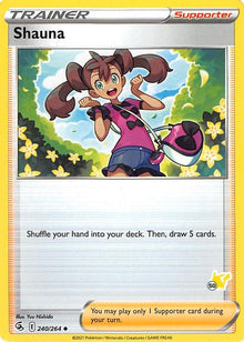 Shauna - 240/264 (#50 Pikachu Stamped) (240/264) (BA22)